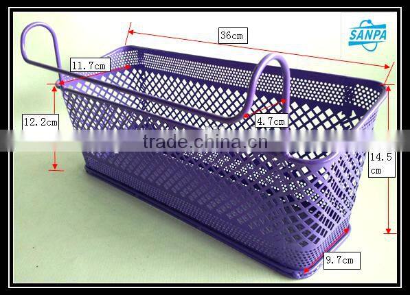 2016 Hot Hanging Storage Racks Wire Mesh Basket