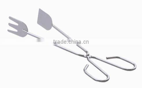 OASIS Food tong with stainless steel or iron with chrome plate
