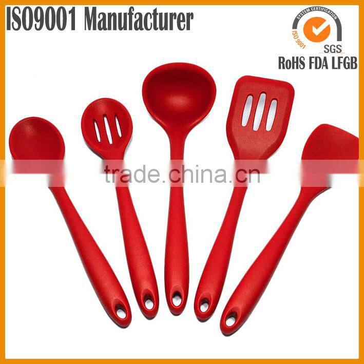 silicone Turner Spatula Spoonula Mixing Spoon Slotted Spoon Ladle kitchen cooking set silicone kitchen utensil set