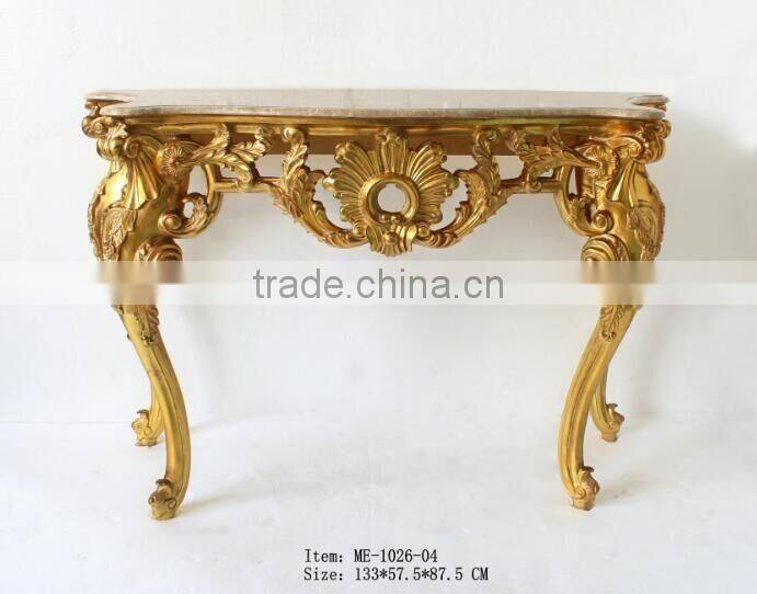 French Furniture Wholesale Console Desk Set For Living Room Decoration