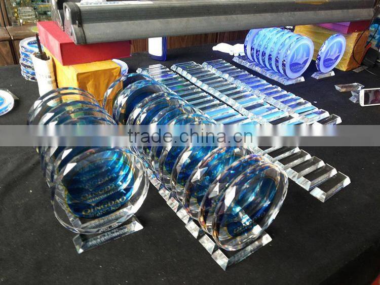 Unique Souvenir Crystal Plaque