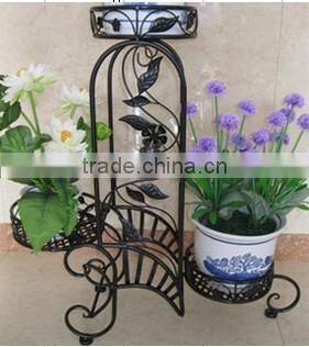 Iron Flower Floor Balcony Flower Rack