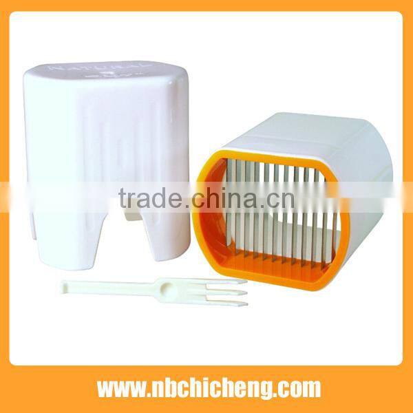 Plastic vegetable slicer /Handle fruit chopper