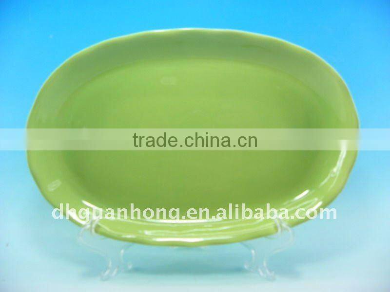 New Design Ceramic Fish Plate