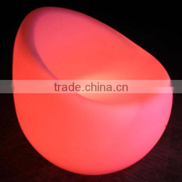 aesthetic design fruit led lounge chair