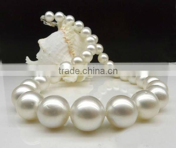 11-12mm White South Sea Pearl Necklace Wholesale