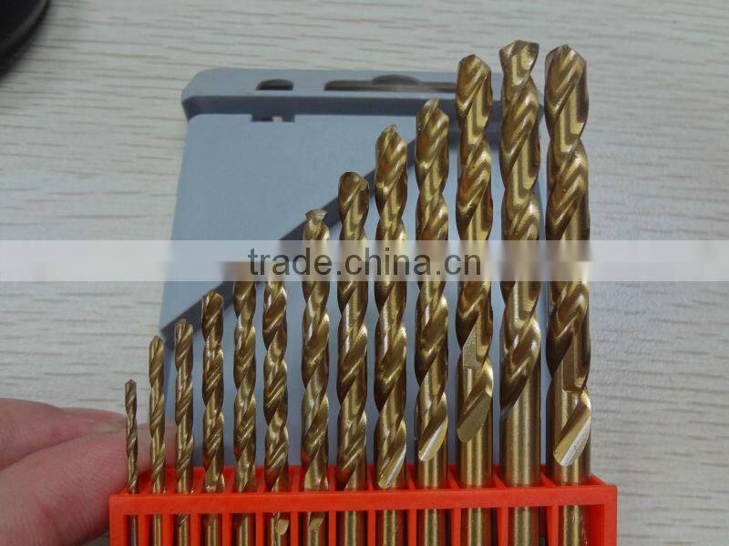 25PCS High Speed Steel Twist Drill Bit Set DIN 338 Twist Drill