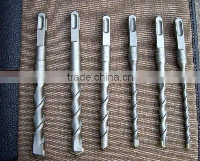 electric hammer drill ,double slot impact drill bits ,