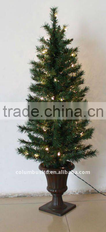 PVC Chirstmas Decoration Tree with LED light