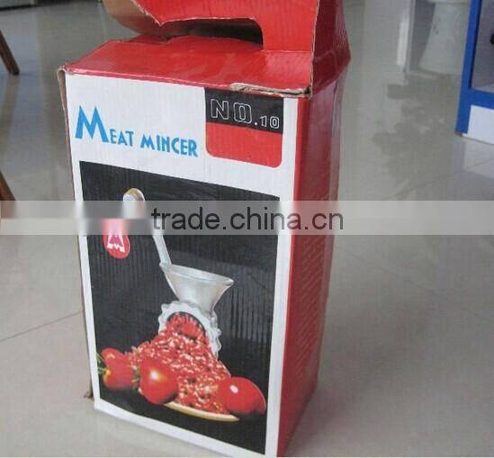 hand operating meat mincer/manual meat grinder
