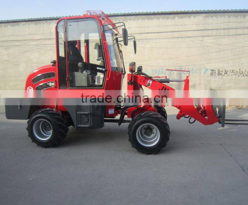 2015 new type Radlader ZL10 small loader with CE hot sale in Europe