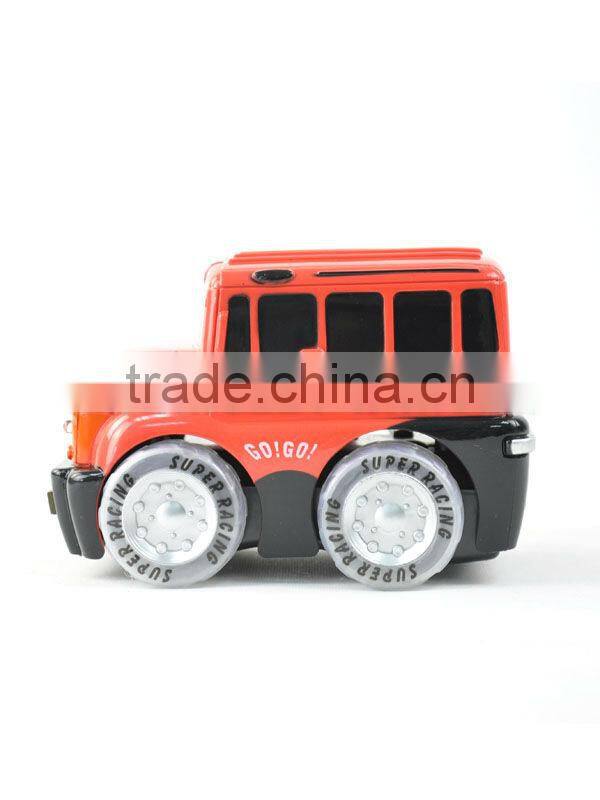 1:24 Scale 2CH cartoon RC bus toys