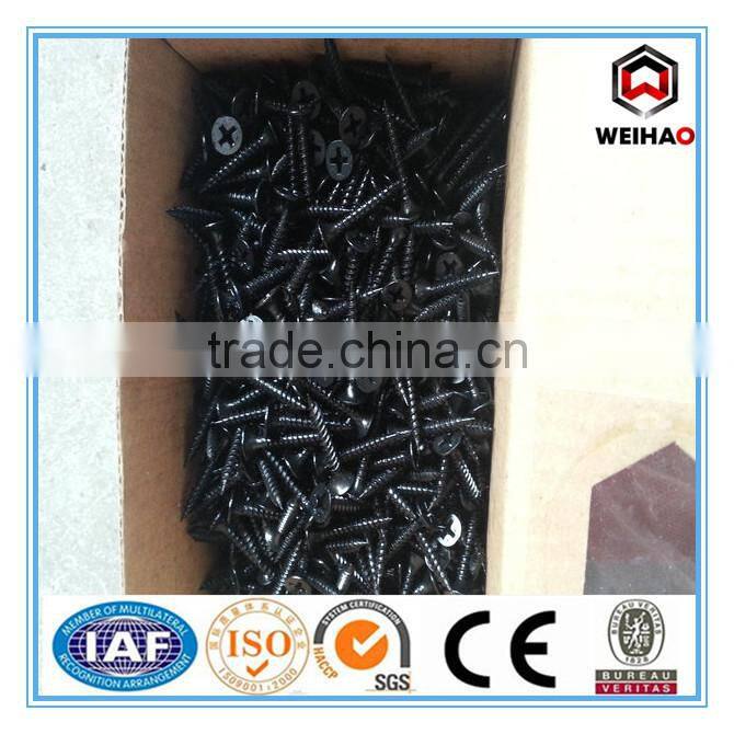 3.5*25 Black Bugle Head Drywall Screw