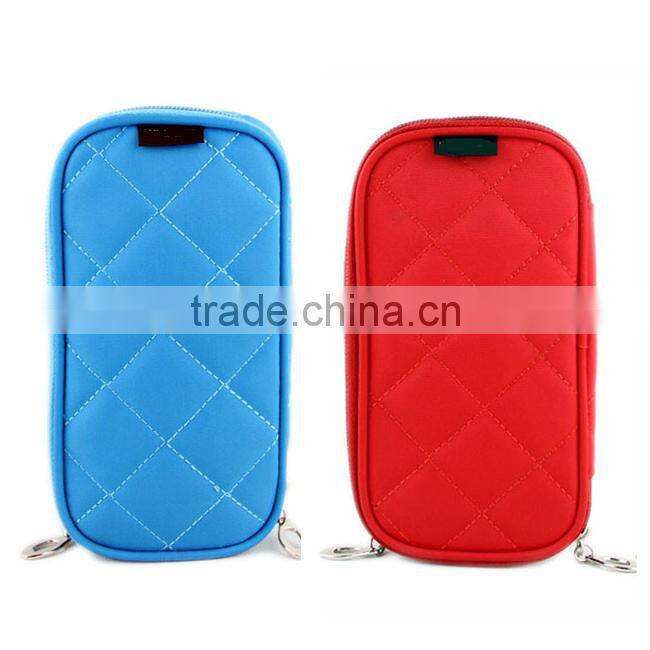 Fashion Custom Zipper Pencil Bag With Cpmmpartment