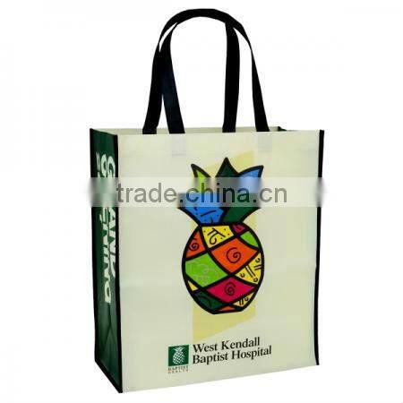 CMYK Printing Laminated PolyPro Tote Bag