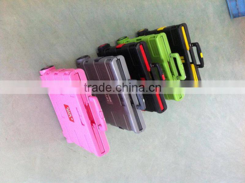 promotion plastic folding shopping cart