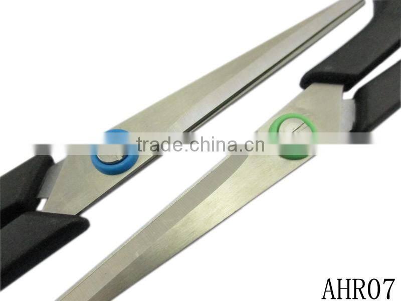 2016 hot sale stainless steel scissor with plastic handle