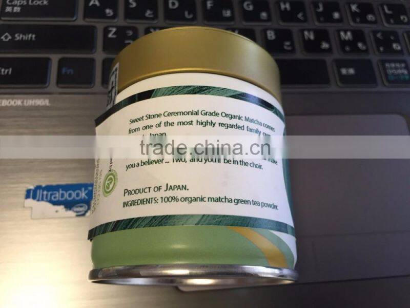 Japanese Green Tea Powder Organic Matcha produced in Kyoto Uji Japan for wholesaler
