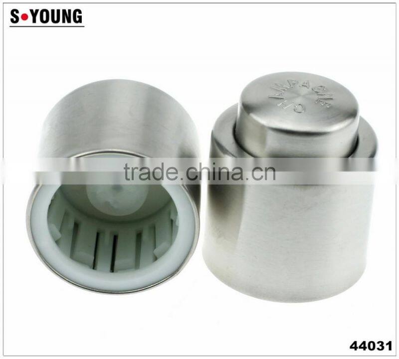 44031 Stainless Steel Vacuum Wine Stopper