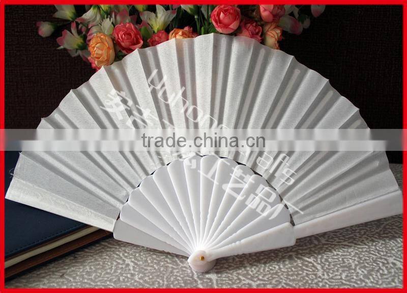 Colorful and cheap plastic hand fan