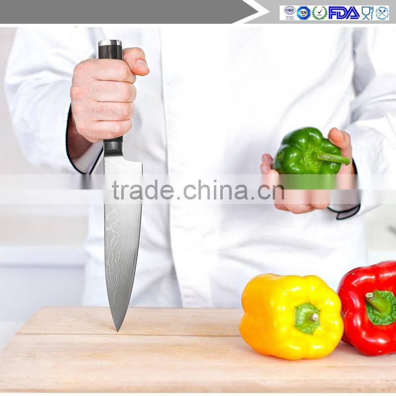 Chef Knife (8 Inch) | Japanese VG10 High-Carbon Stainless Steel 67 Layer Razor Sharp Precision for Slicing