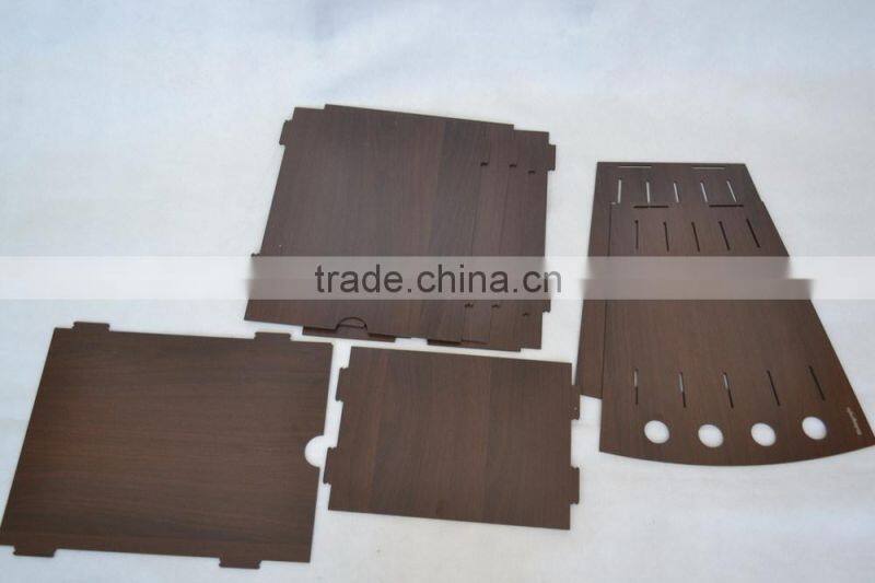 wooden office product stationery case