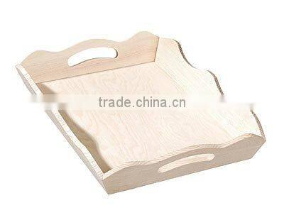 custom wine glass wooden serving tray