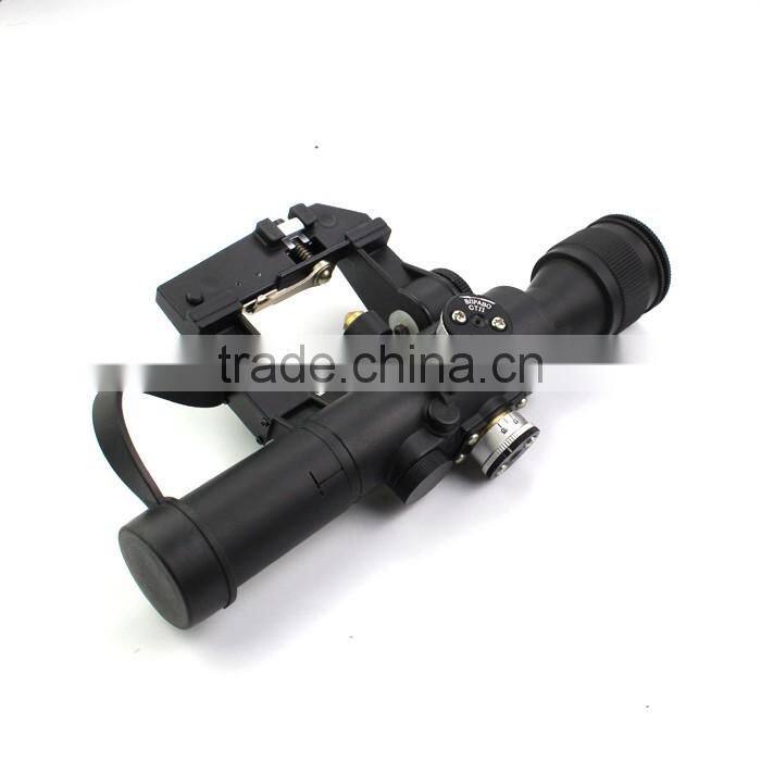 Military Standard Riflescope with SVD 4X24 Red Illuminated Reticle Rifle Scope