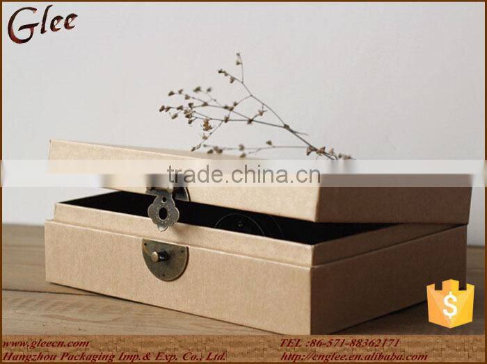 high quality simple cardboard storage box for gift