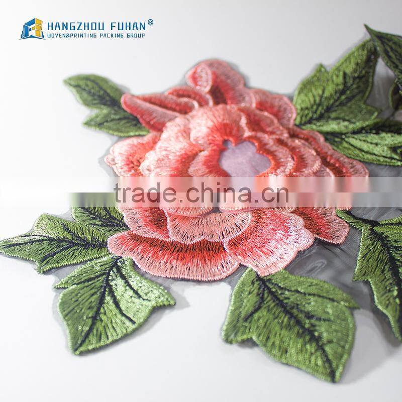 Manufacturer Sew-on Water Soluble Flower Patches