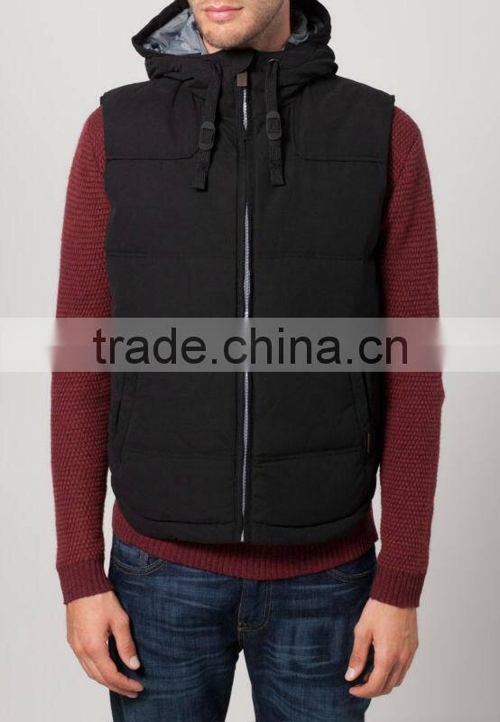 leather jacket men sleeveless