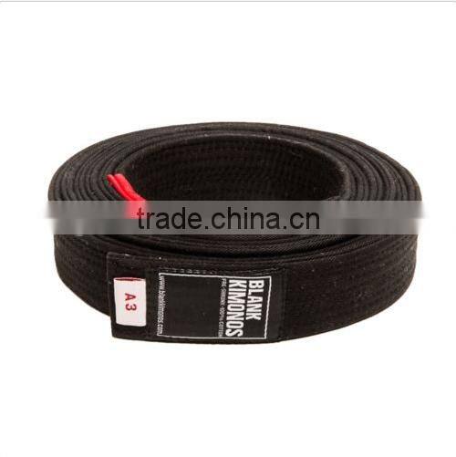 latest design custom made high quality pearl weave fabric hemp jiujitsu belt hemp bjj belt cotton belt