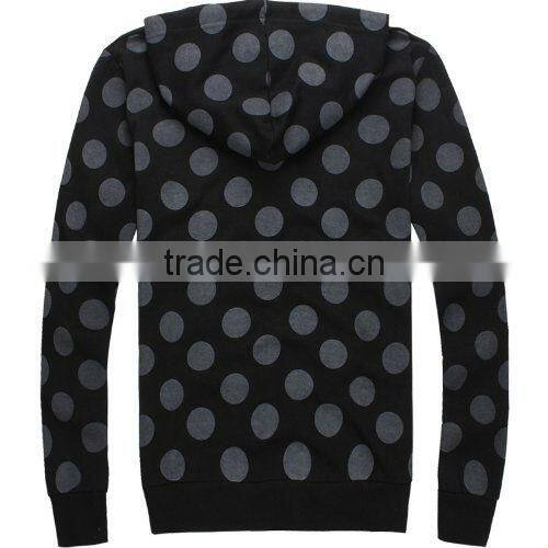 Dot Cap Long Sleeves Cardigan Hoodies Of Men