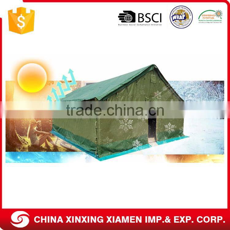 relief shelter camping army canvas roof top family olive green relief tent