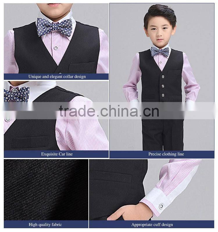 Tailored Guangzhou Boys Waistcoat Suit