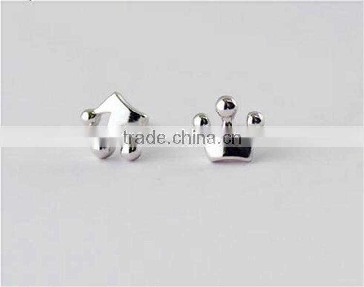 925 Sterling Silver Christmas Santa Elk Shaped Earrings