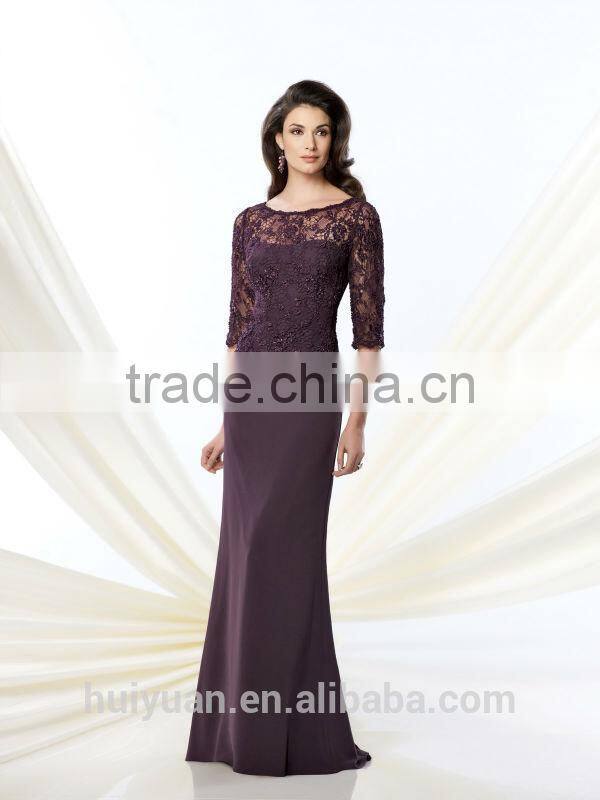 office nigth chiffon long sleeve fashion women dress patterns