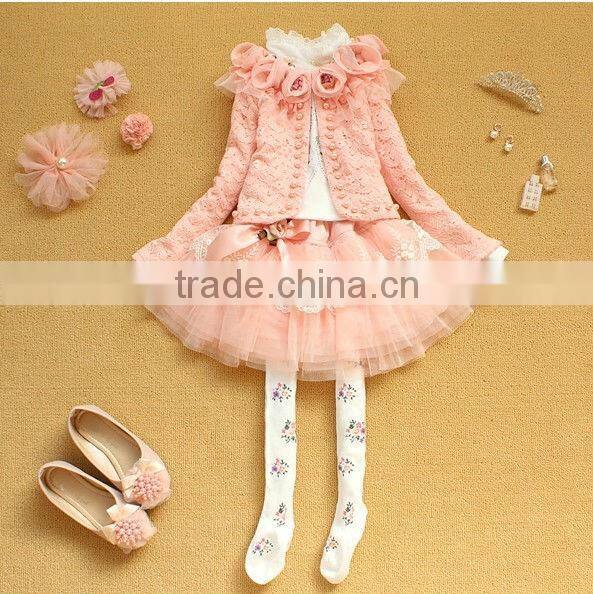 Children Fashion Spring&Autumn Casual Girls Jacket Wholesale