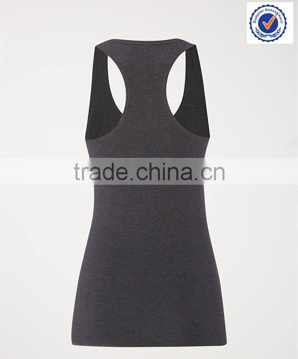Womens gym vest cotton spandex camisole tank tops