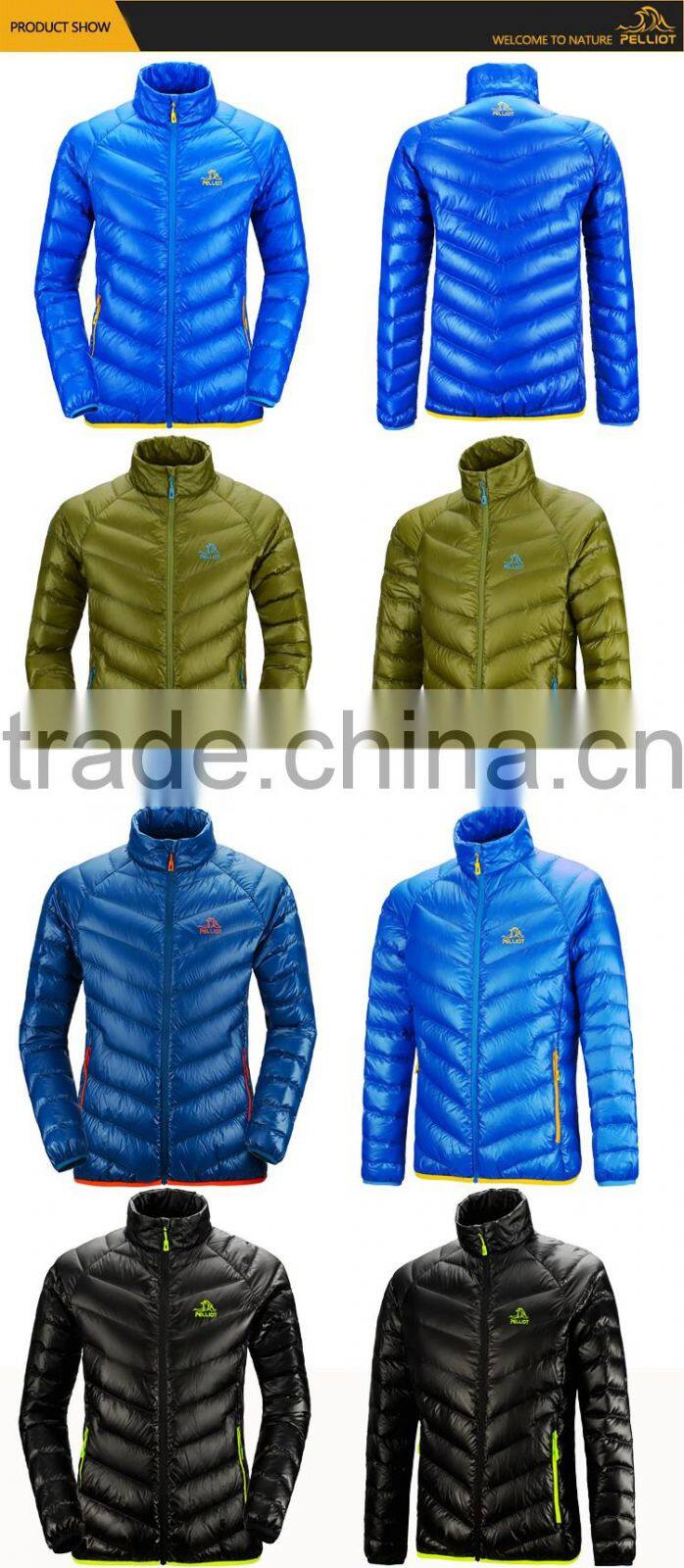 2017 Men Winter Outdoor Jacket White Duck Feather Dowm Jacket