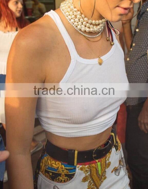 Runwaylover 133 New Fshion 2017 Ladies Sexy Sleeveless Tank Tops