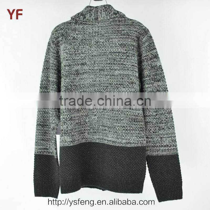 Fashionable Custom Wholesale Men Woolen Sweater Design