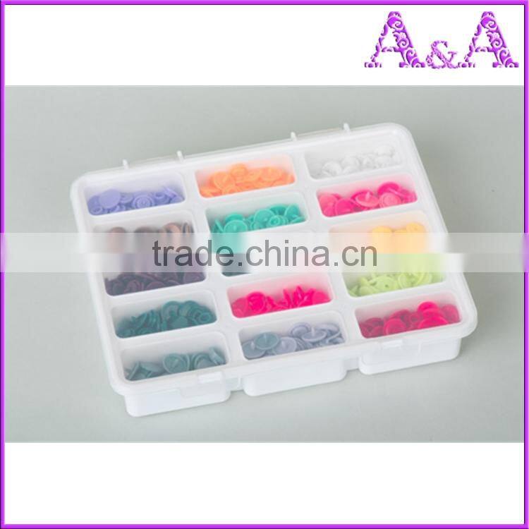 Wholesale Cheap 150 Sets T5 Plastic Snap Bulk Buttons Fastener