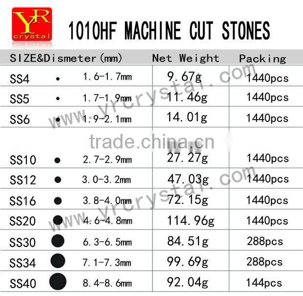 High quality new glue ss16 ss20 hotfix rhinestone crystal rhinestone hotfix