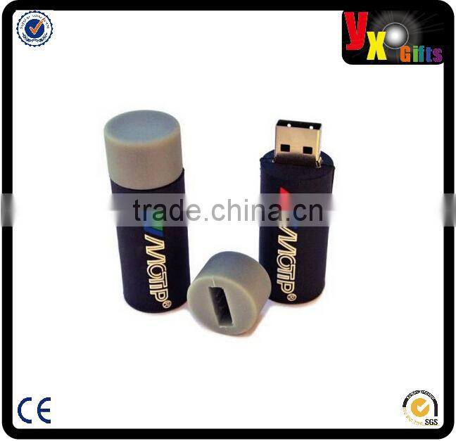 Stock,Used Products Status and PVC Material fire extinguisher shape usb flash drive