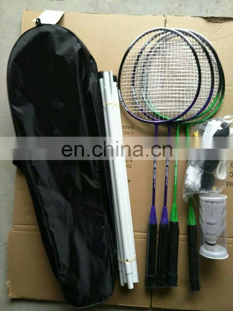 Sports Beach Badminton Racquets Sets Racket&Net