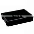 EP1922 black color conductive plastic antistatic box
