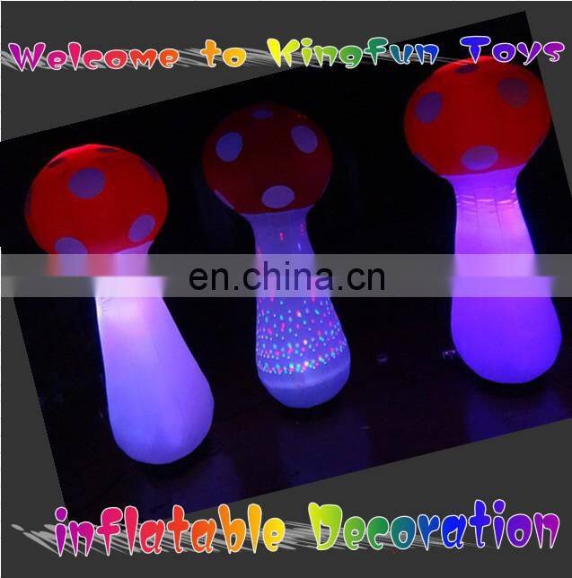 Magical ground inflatable led ball