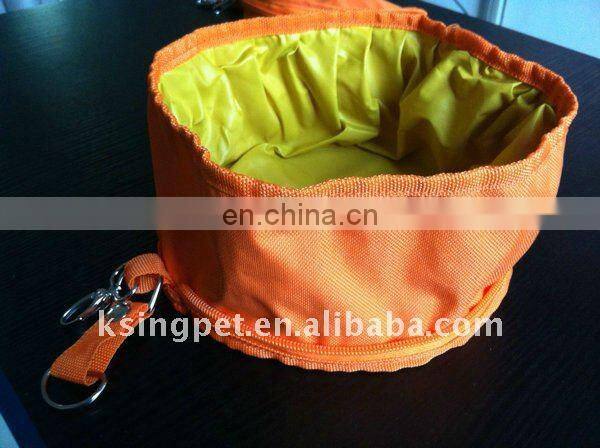 foldable portable bowl for pets and dogs