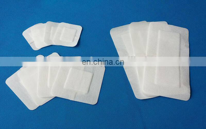 medical disposable adhesive sterile wound dressing with absorbent pad for health care